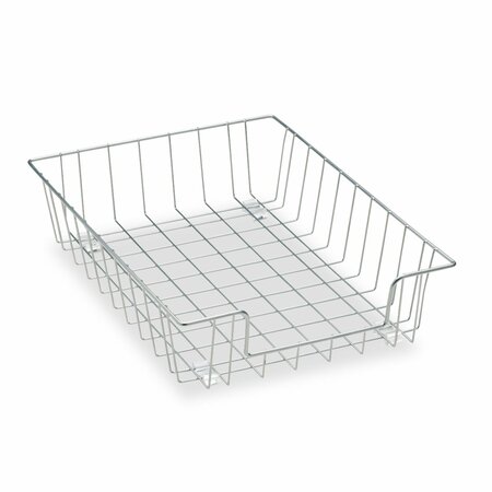 Fellowes Wire Desk Tray, 10" x14" x 3", Silver 60012